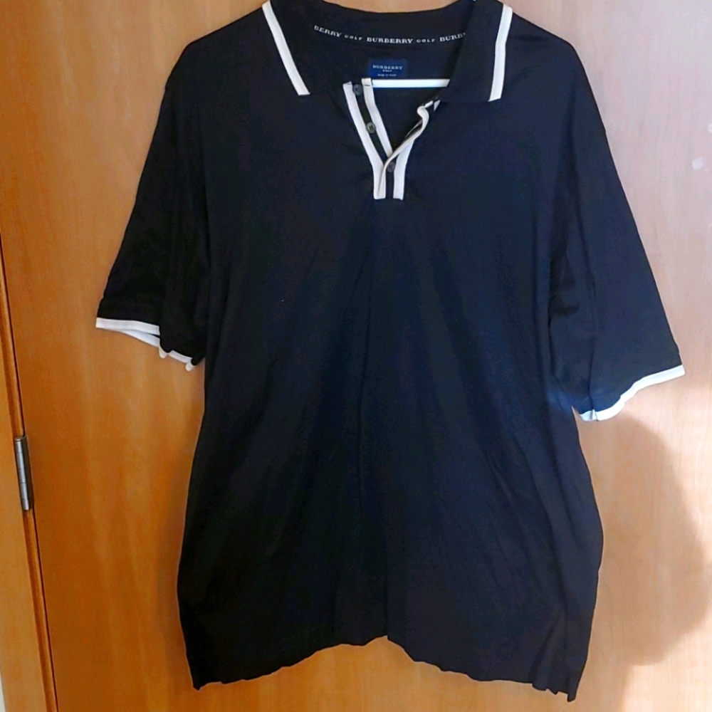 Burberry golf polo